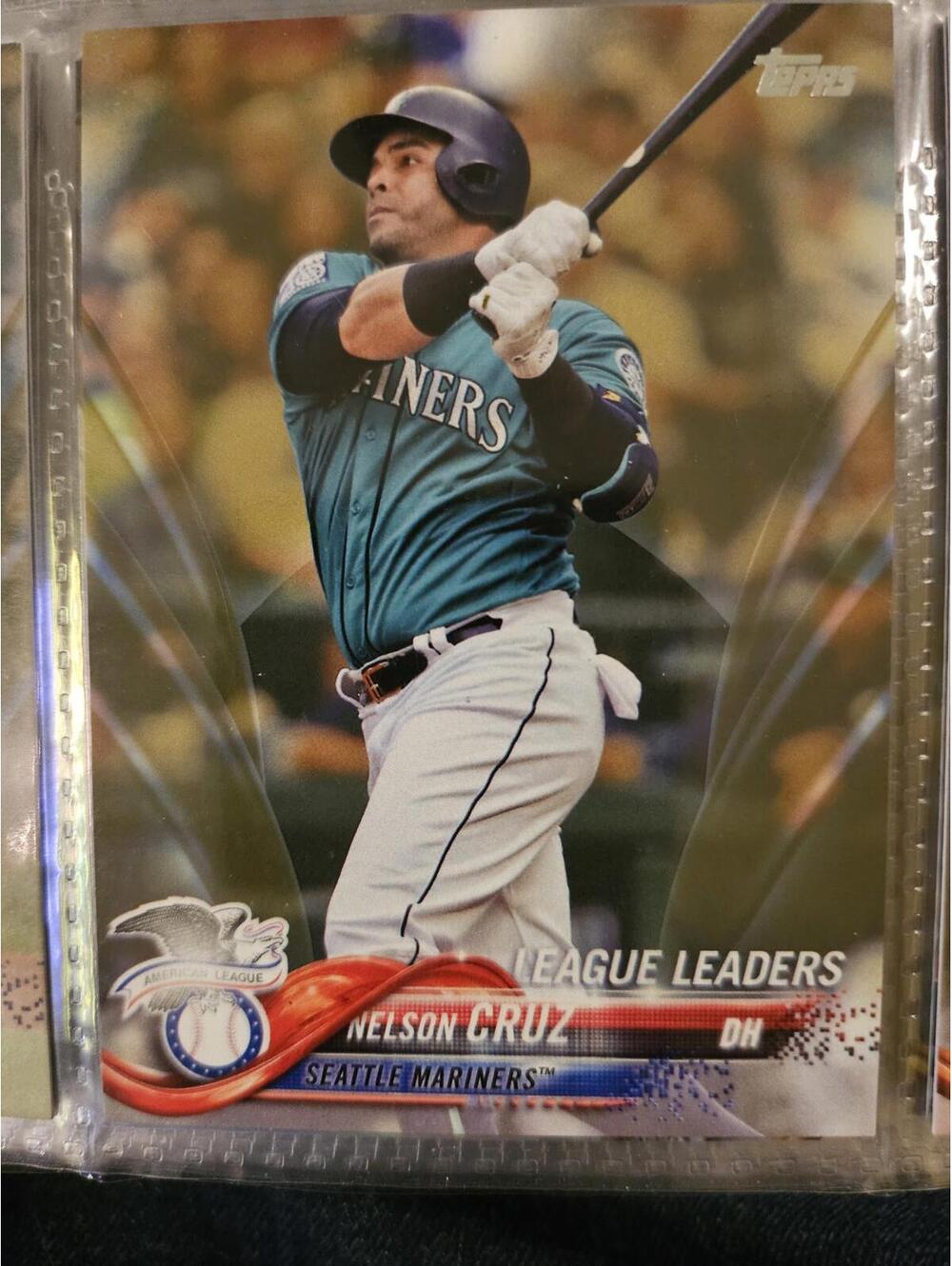Nelson Cruz - 2018 Topps GOLD insert - No.1331/2018  #253 - Mariners - RAW Mint - Picture 1 of 2